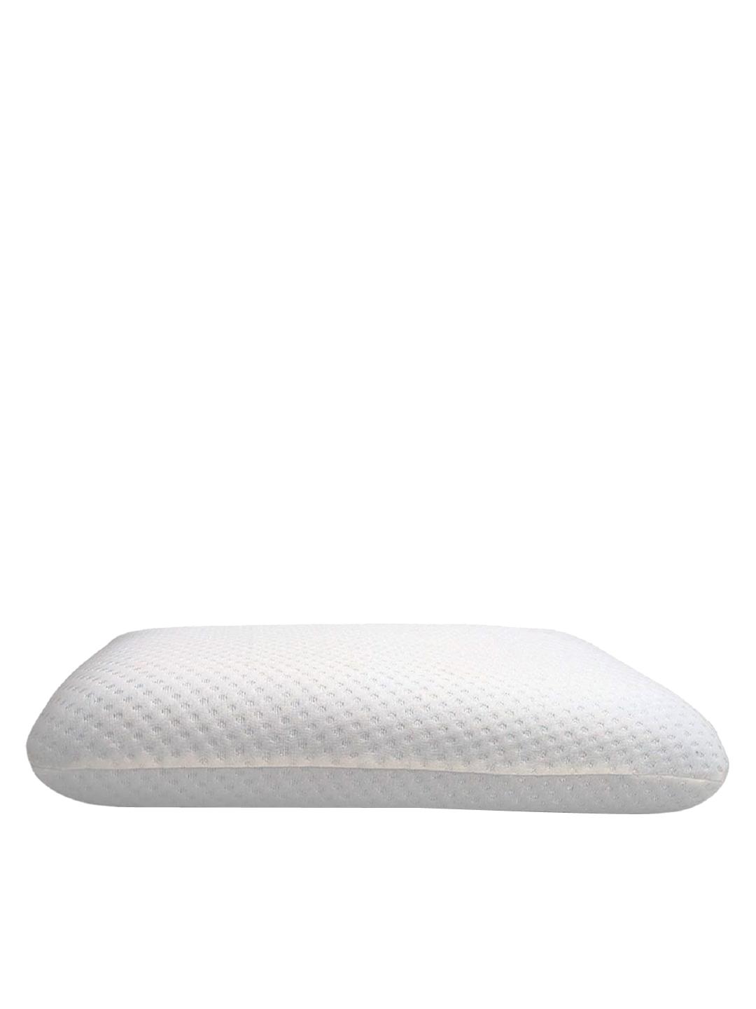 Pum Pum White Solid Polycotton Medium Memory Foam Sleep x  x cm