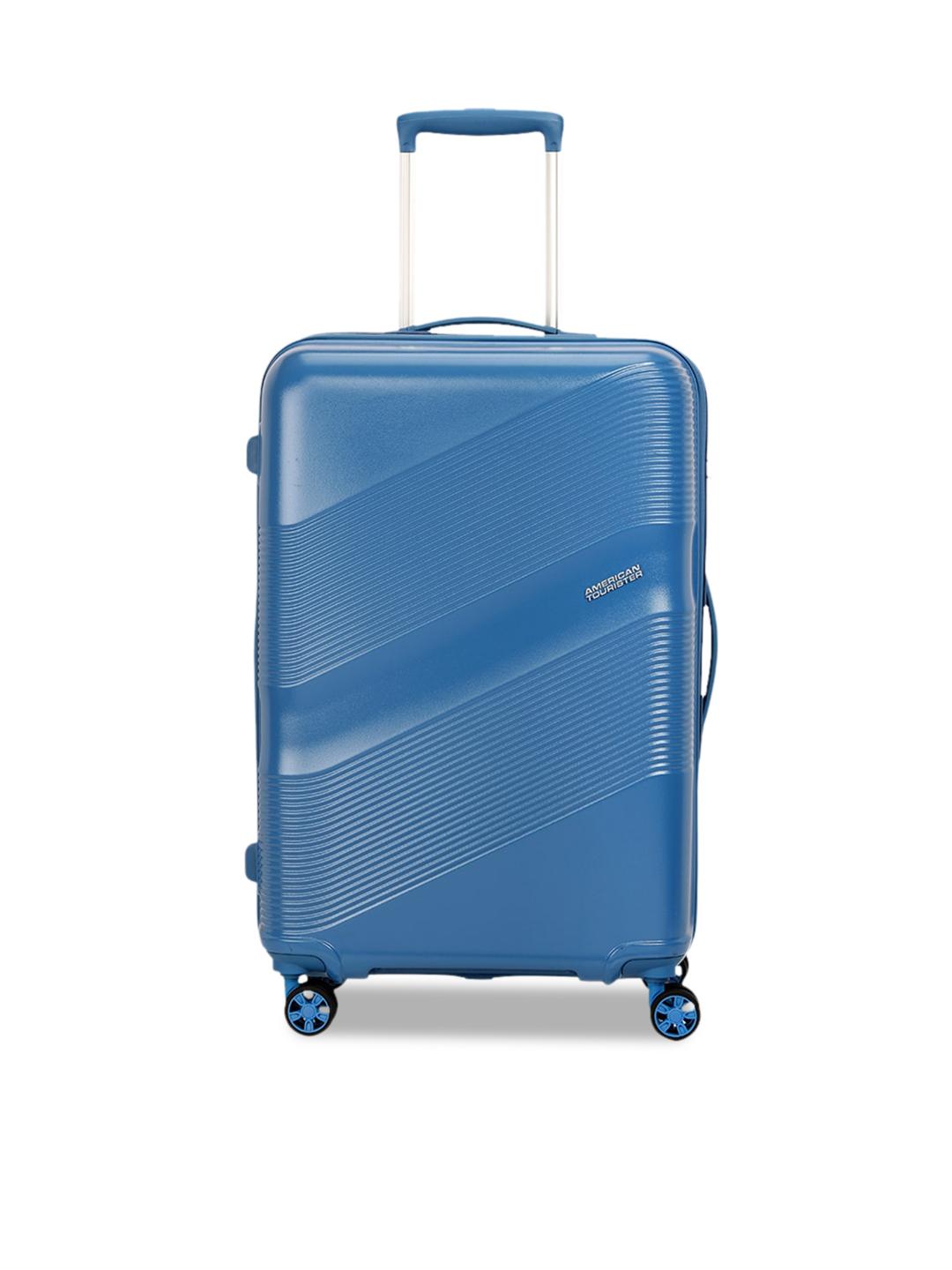 Buy AMERICAN TOURISTER Krypton Textured Hard-Sided Trolley Bag