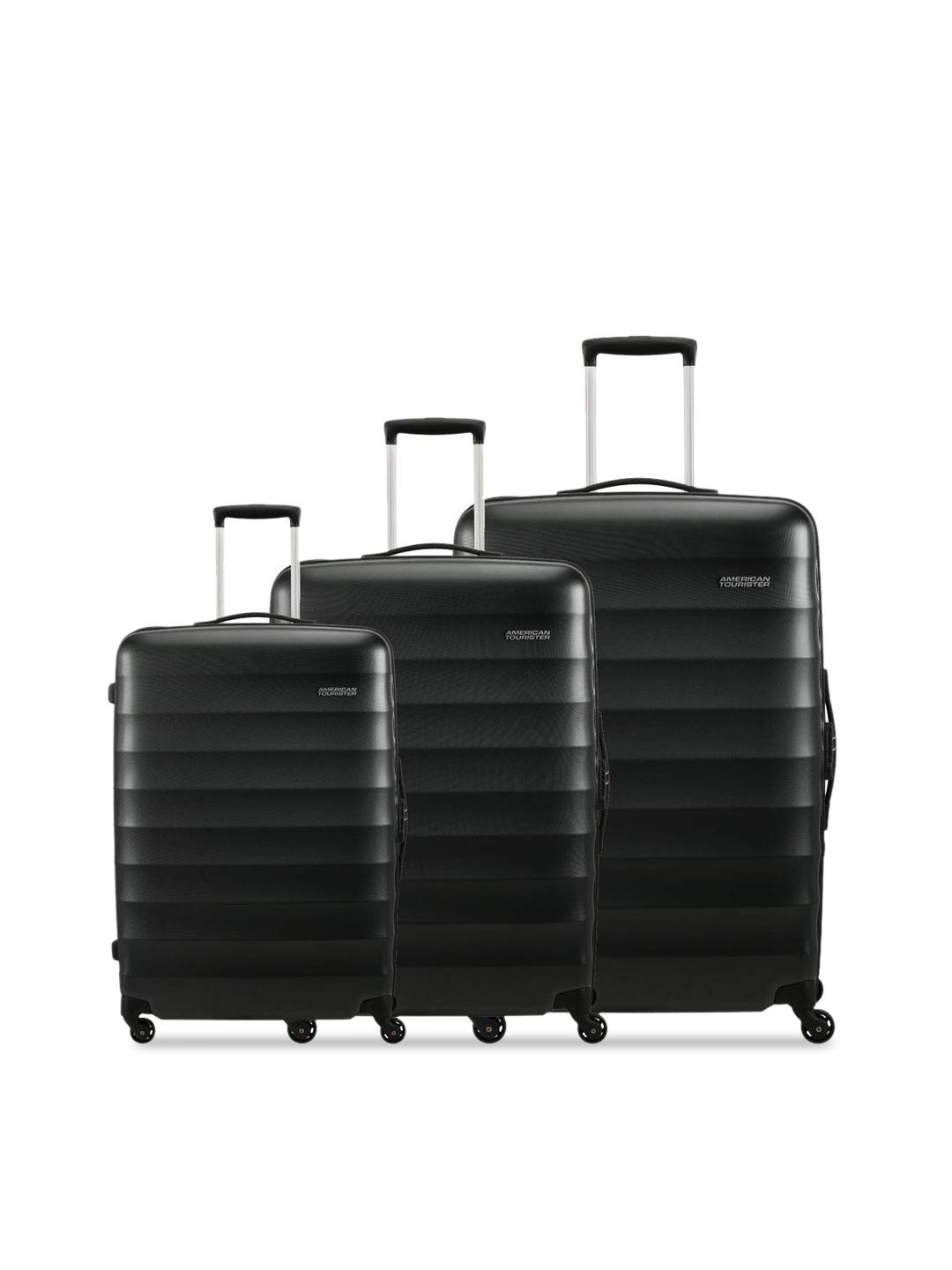 Buy AMERICAN TOURISTER Barcelona Set of Solid Hard-Sided Trolley