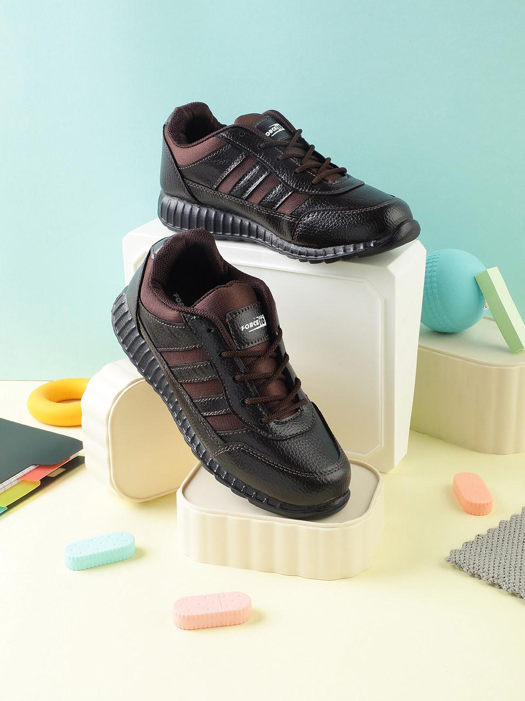 Casual Shoes Liberty Force 10 Shoes Brown Shoe Lace Liberty