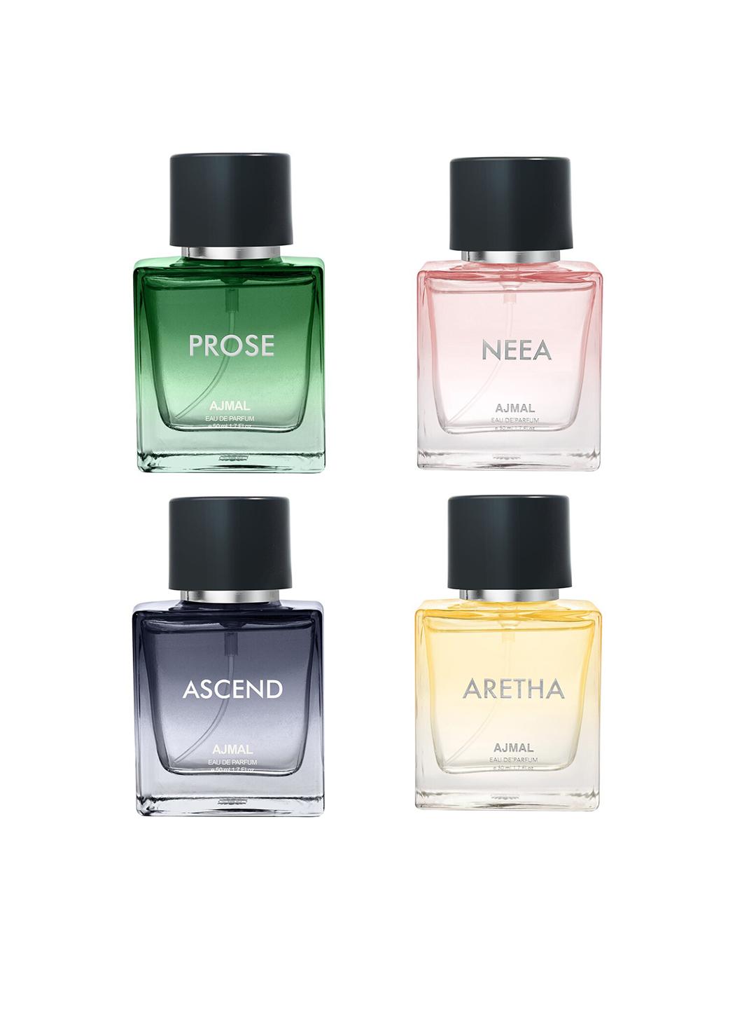 Buy Ajmal Set of Eau de Parfums Ascend Prose Aretha Neea
