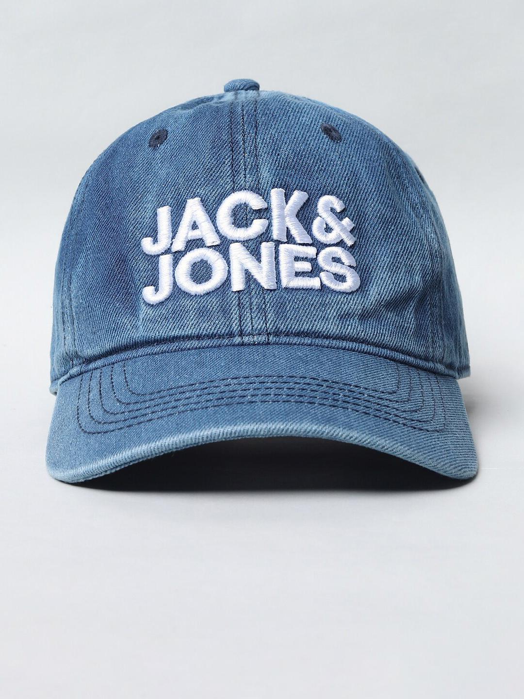 Jack & Jones Men Blue Baseball Cap - Image 1