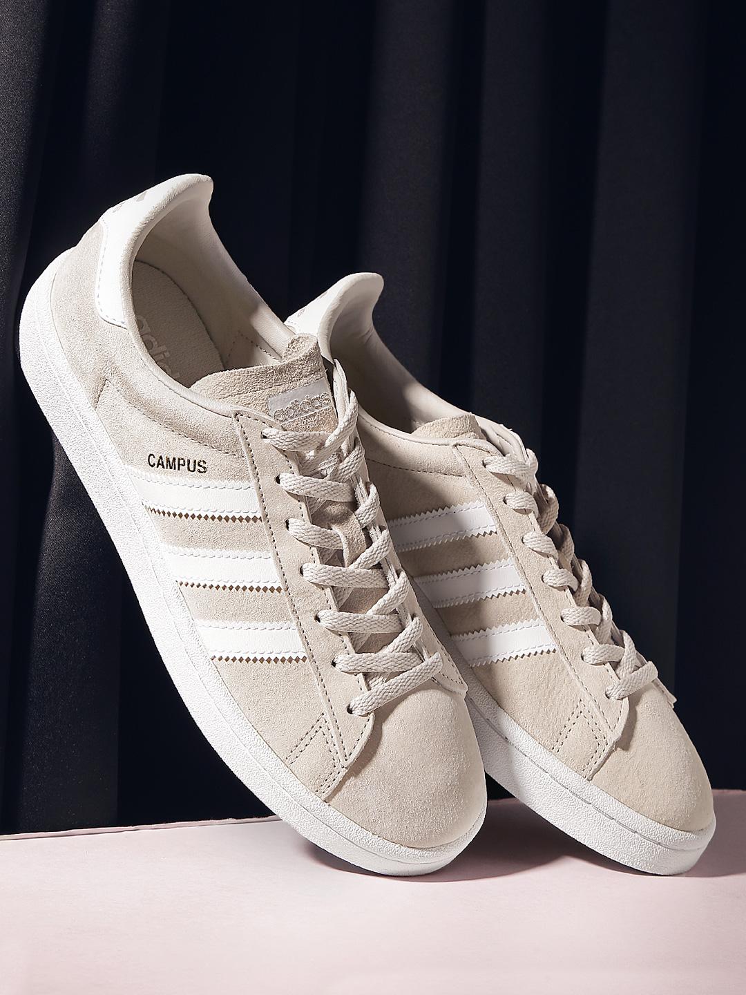 adidas cream color shoes