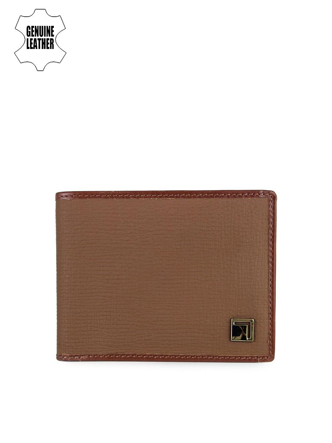Buy Da Milano Men Brown Leather Two Fold Wallet Wallets for Men