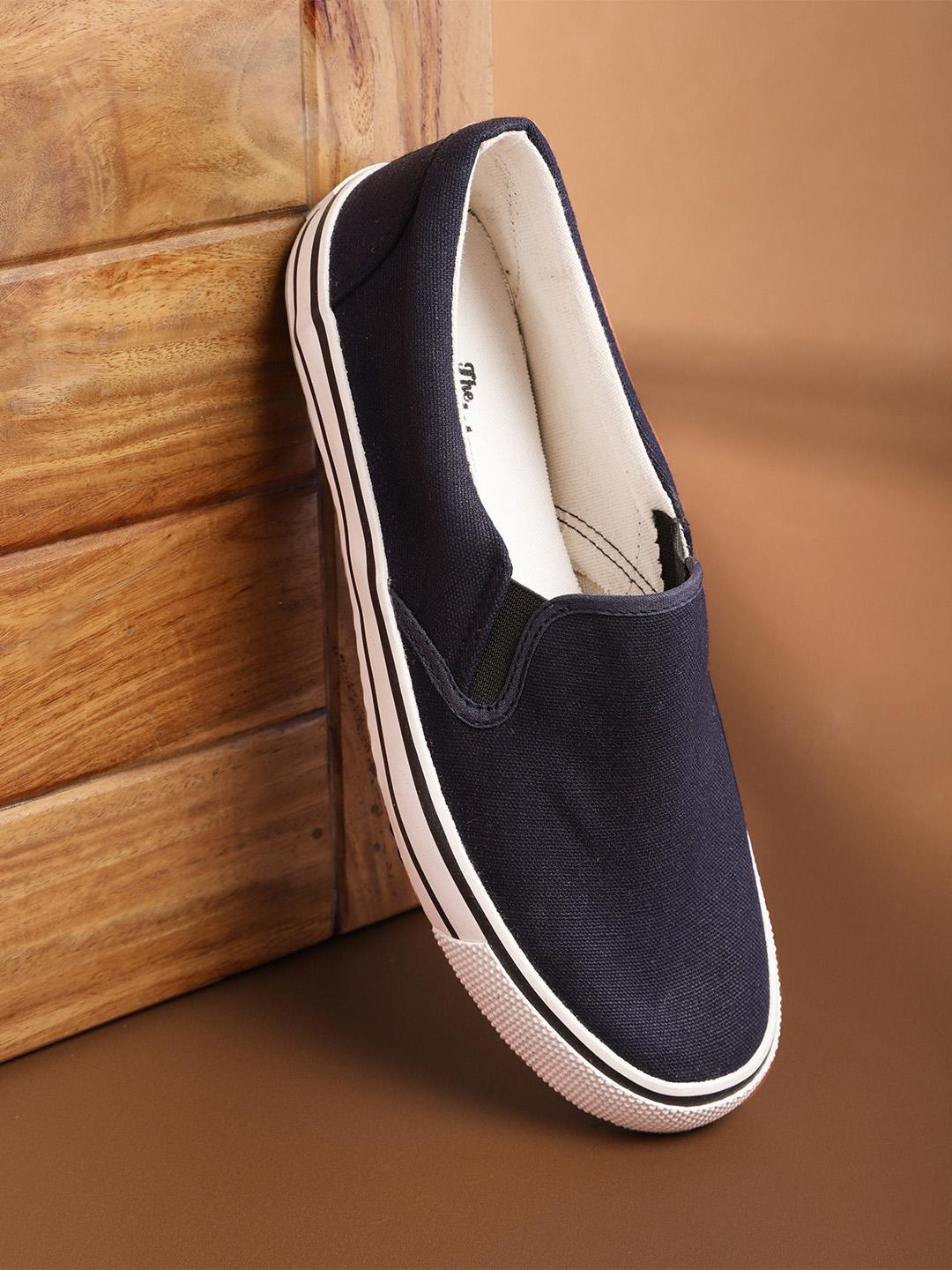 Canvas Slip Ons Mens Bangka Men's Canvas Loafers, Slip-On Sneakers