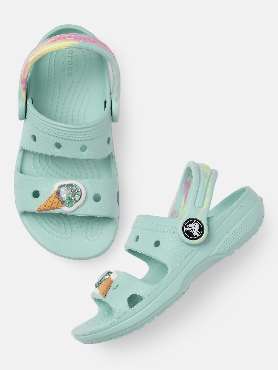 Flip Flops Crocs Crocband Mint Buy Blue Flip Flop Slippers For