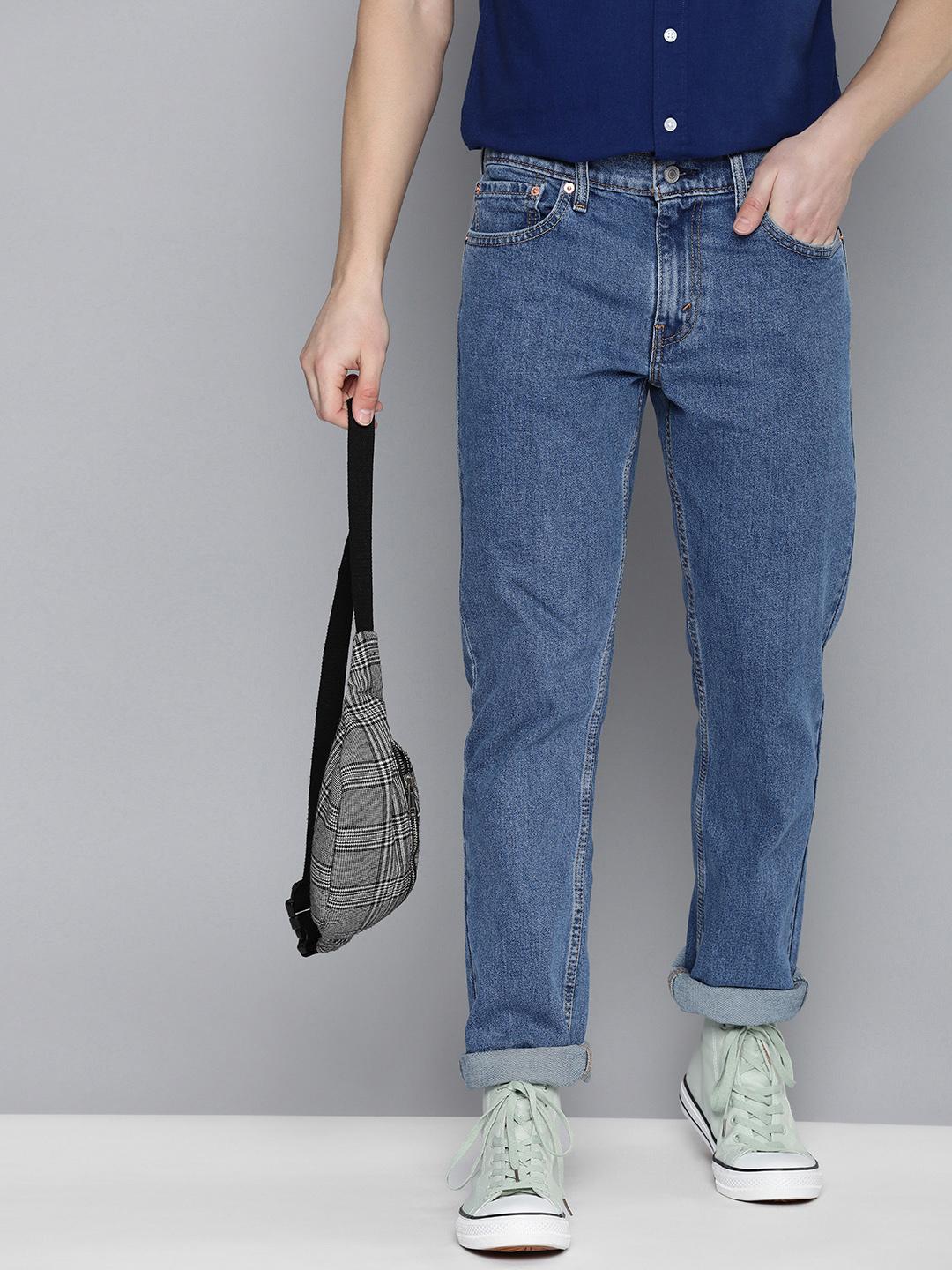 Buy Levis Men Slim Fit Light Fade Acid Wash Stretchable Jeans