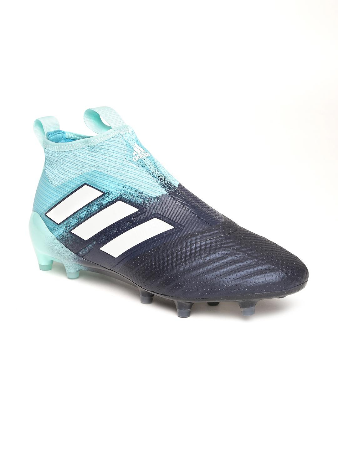 Buy ADIDAS Men Blue Ace 17+ Pure Control Mid-Top Football Shoes