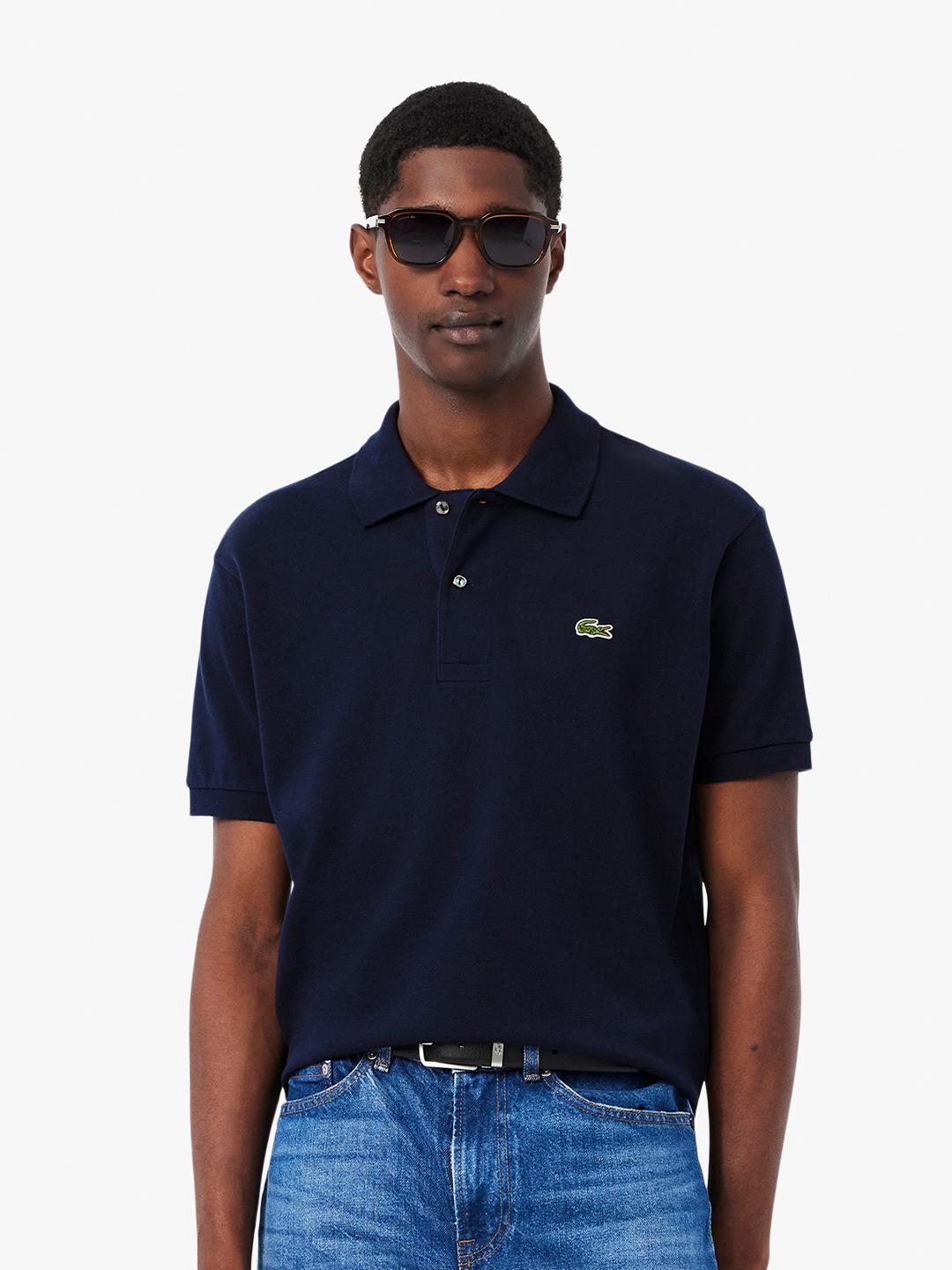 Lacoste Navy Blue Classic Fit Polo