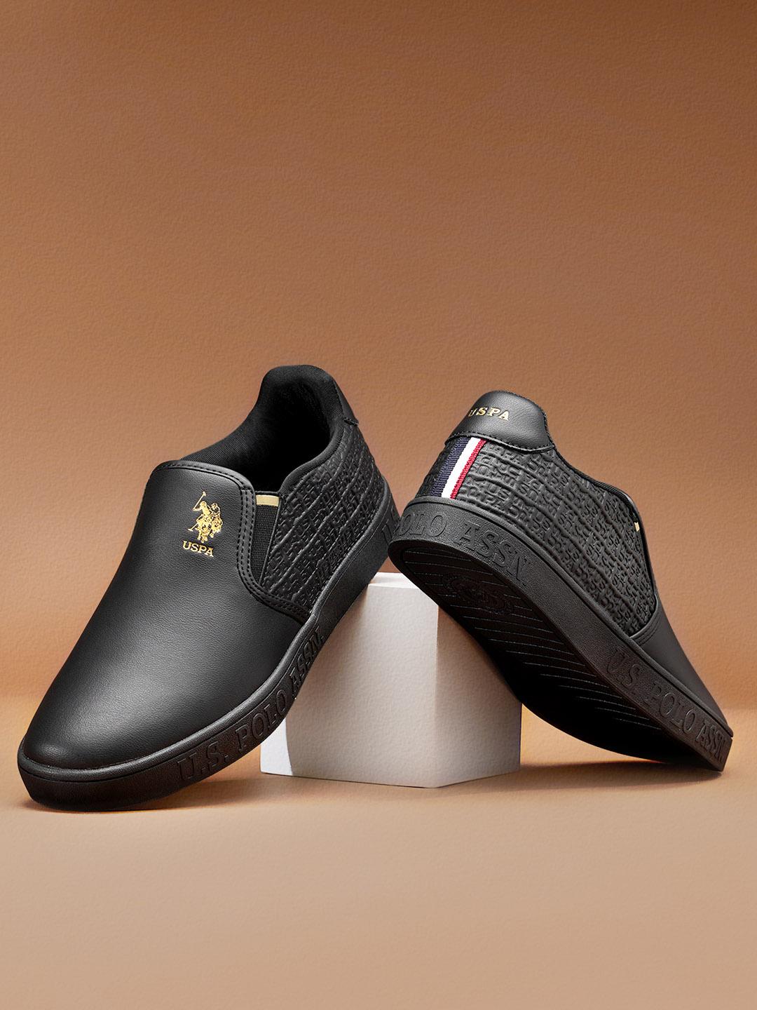 Buy U S Polo Assn Men Textured Slip-On Sneakers Casual Shoes for