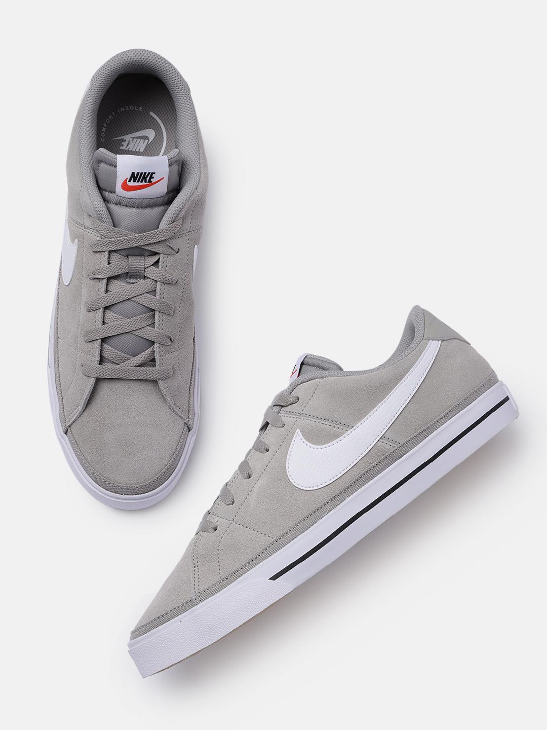 nike grey suede trainers