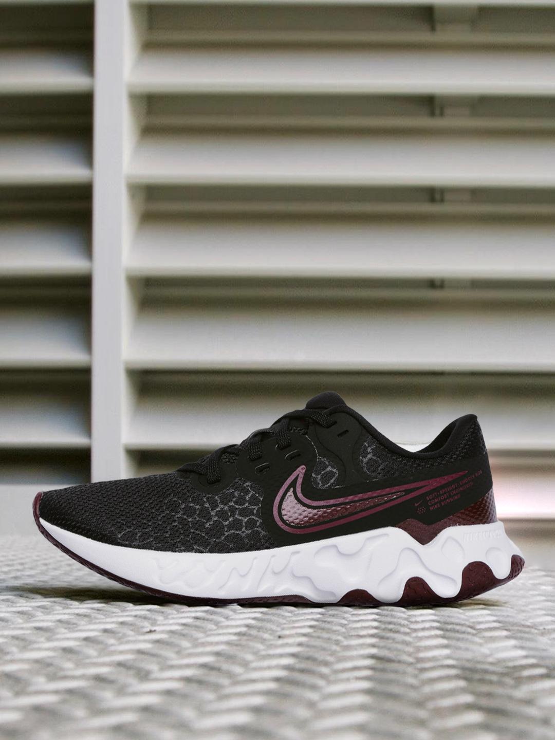 Buy Nike Women Black RENEW RIDE Running Shoes Sports Shoes for