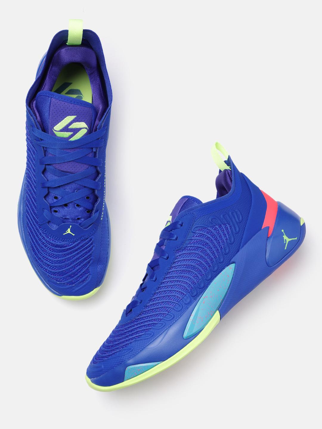 Buy Nike Men Textured Jordan Luka 1 PF Basketball Shoes - Sports