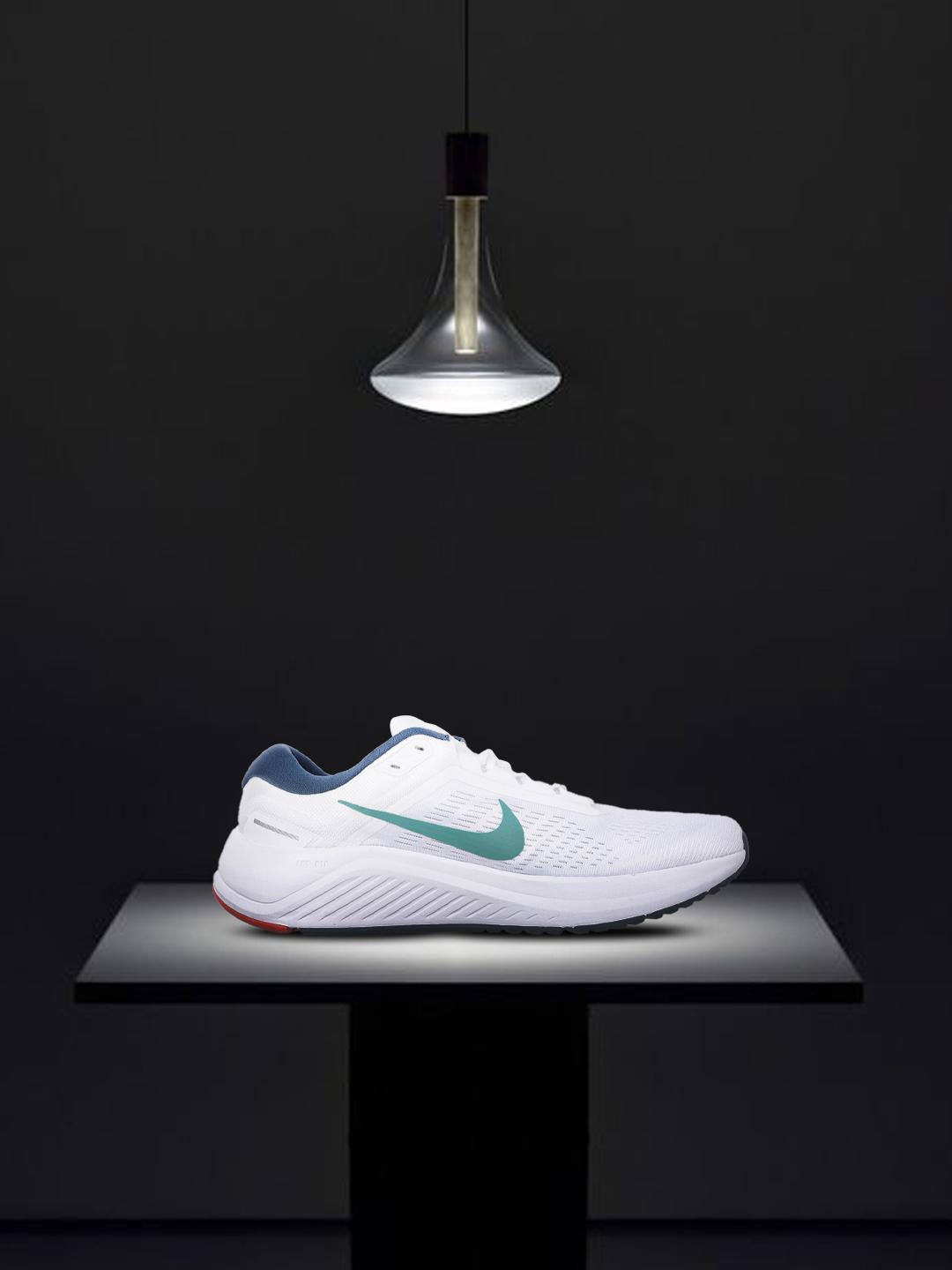 Buy Nike Men White AIR ZOOM STRUCTURE 24 Running Shoes - Sports