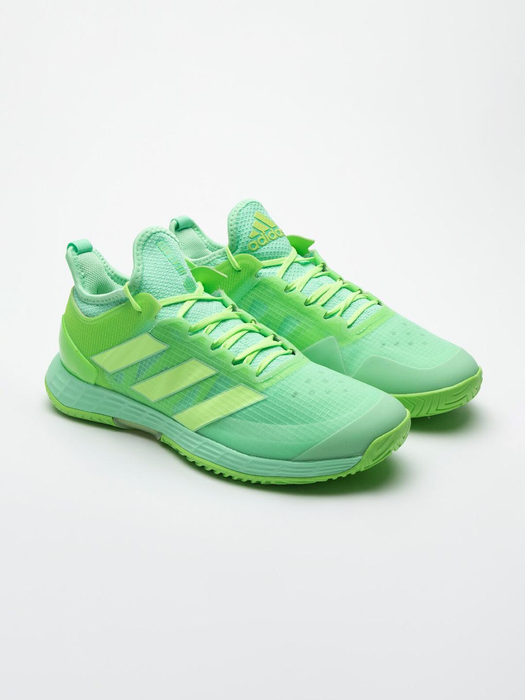 Buy ADIDAS Adizero Ubersonic 4 M HEAT RDY Men Green Tennis Non-Marking Shoes  - Sports Shoes for Men 20068902 | Myntra