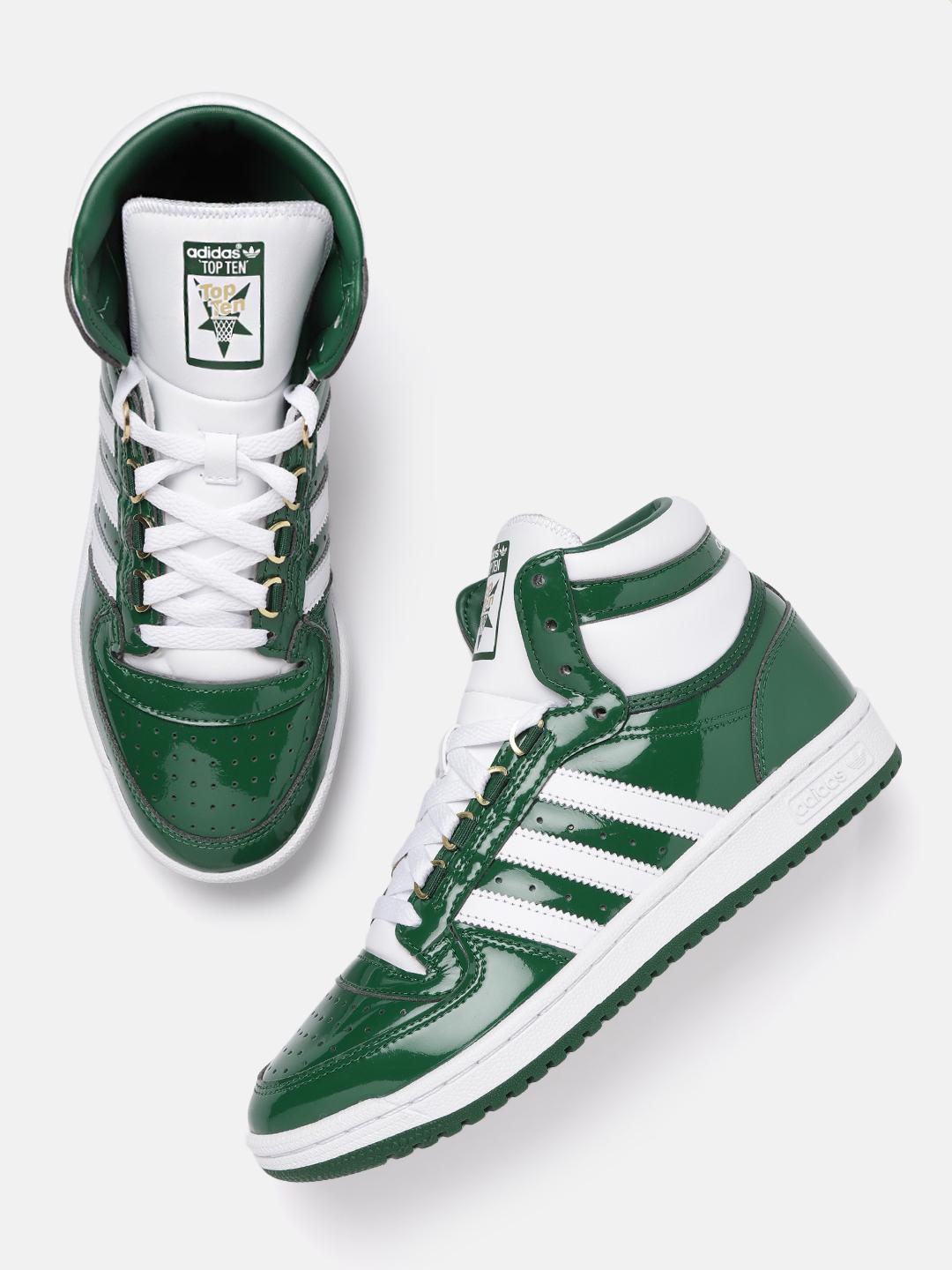 Buy ADIDAS Originals Men Perforated Mid-Top Top Ten RB Sneakers