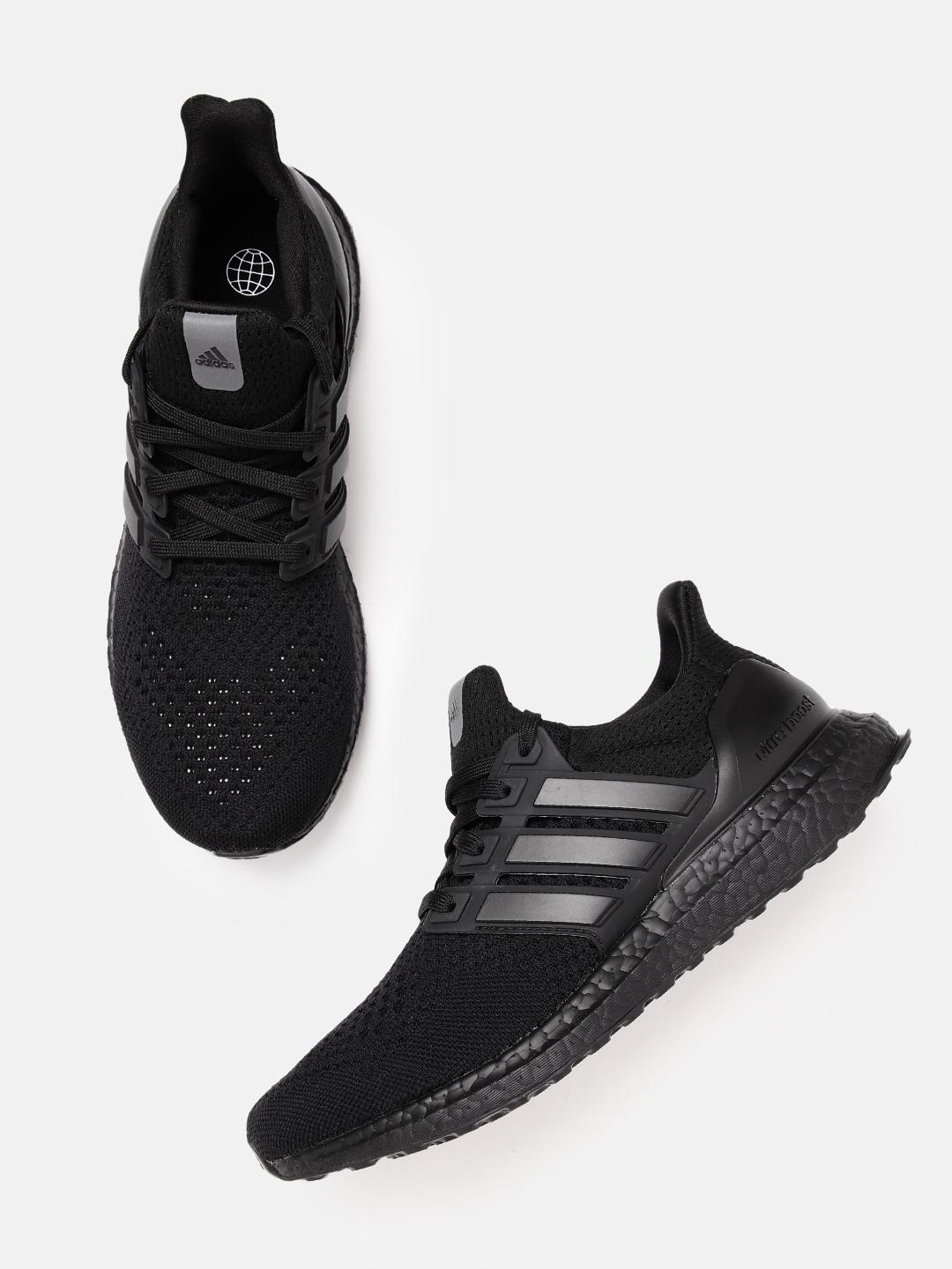 Triple Black Ultra Boost V1 Adidas Mens Ultra Boost Triple Black