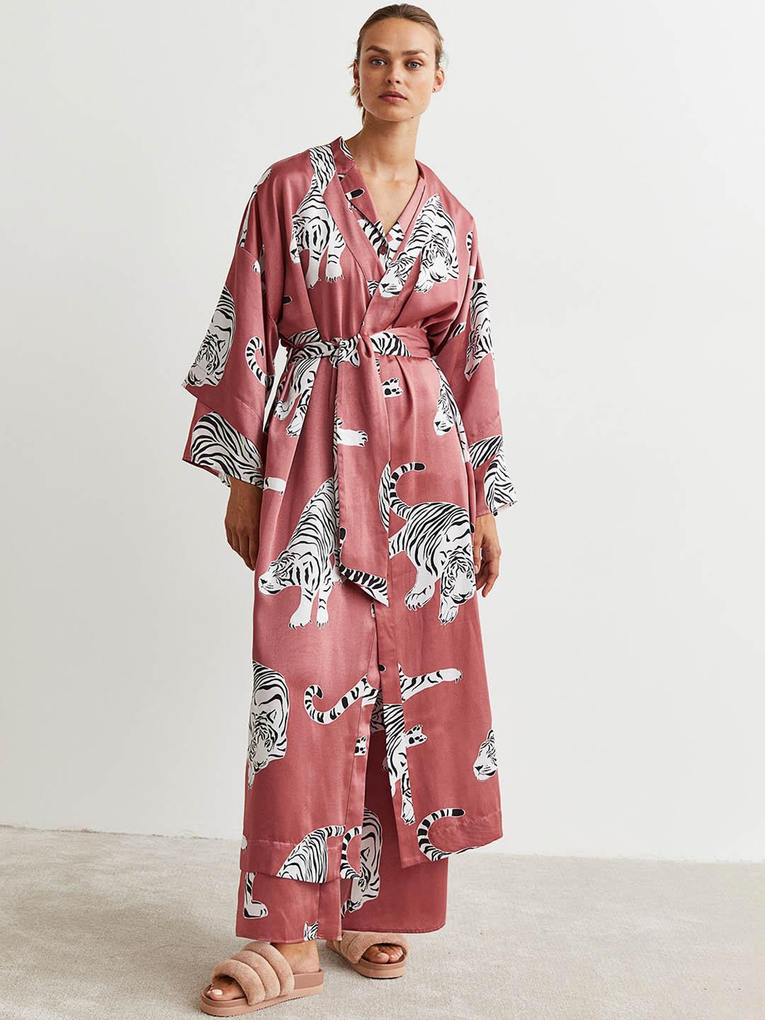 Satin Kimono White Kimono H&m H&m Satin Pajamas Kimono
