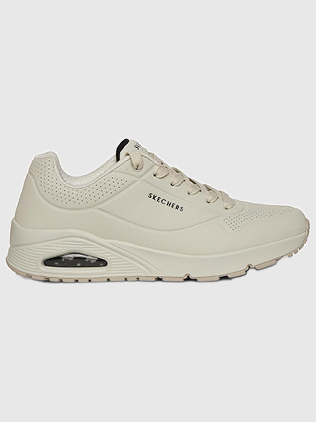 Buy Skechers Men White Uno Stand On Air Sneakers Casual Shoes