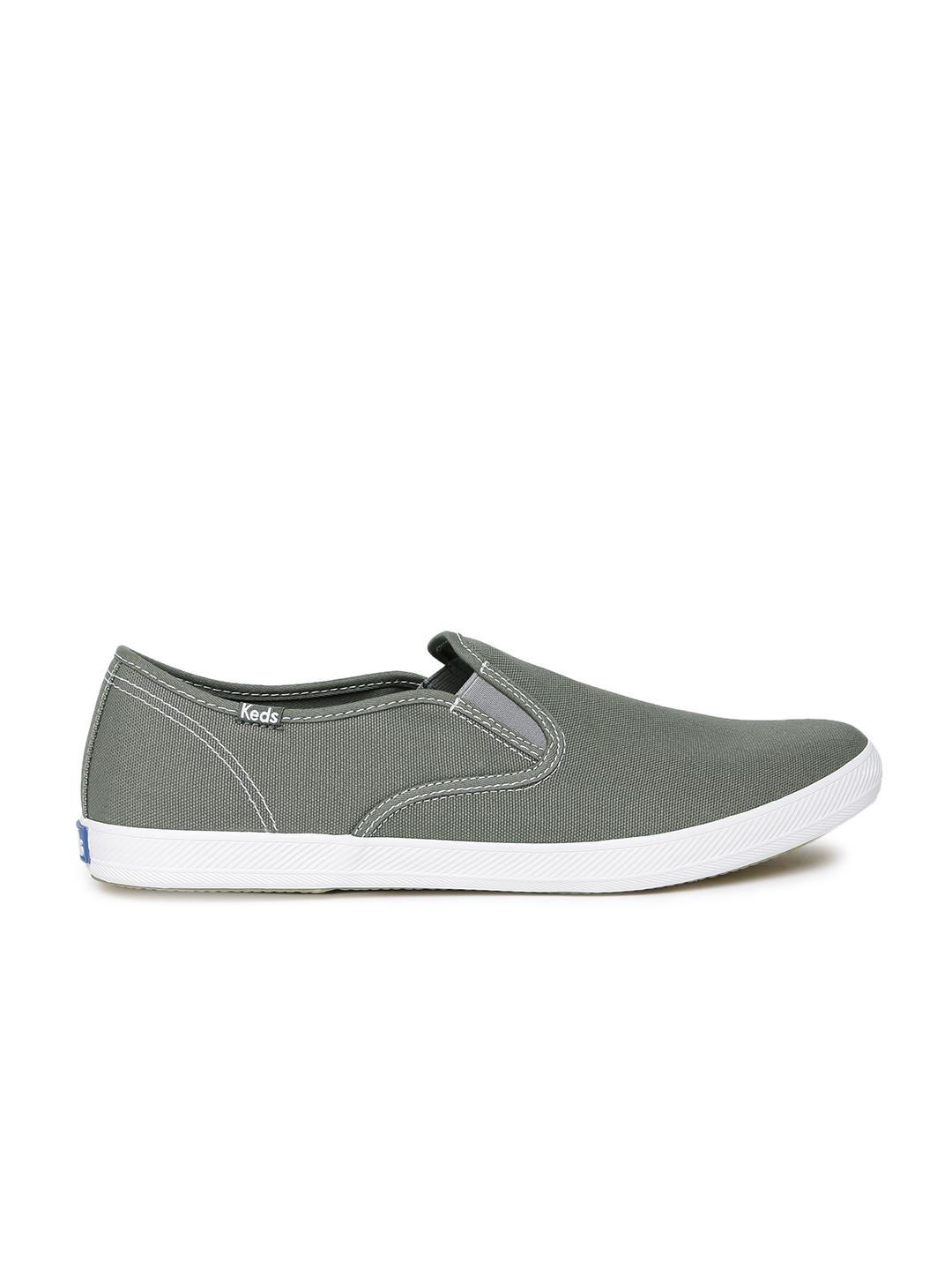 Buy Keds Men Grey Slip-On Sneakers Casual Shoes for Men 2013845