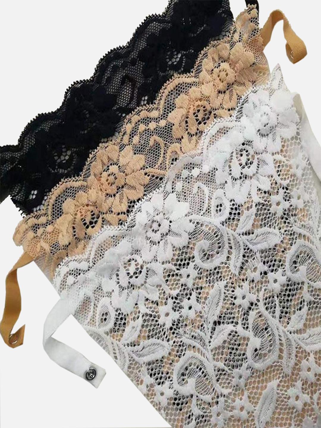 トップス BEEDEN PRINT BACK OPEN CAMISOLE GLAY Buy StyFun Women Pack of 3 Cotton Floral Lace Bra Cleavage Cover