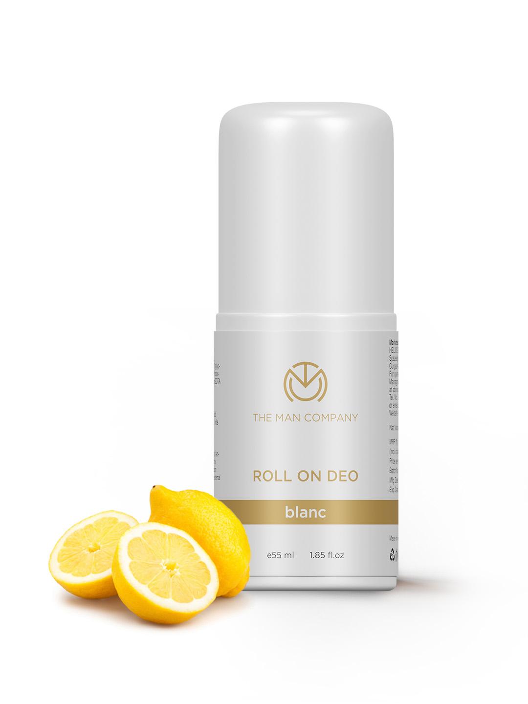 THE MAN COMPANY Blanc 24 Hr Freshness Roll On Deo - 55 ml - Image 1