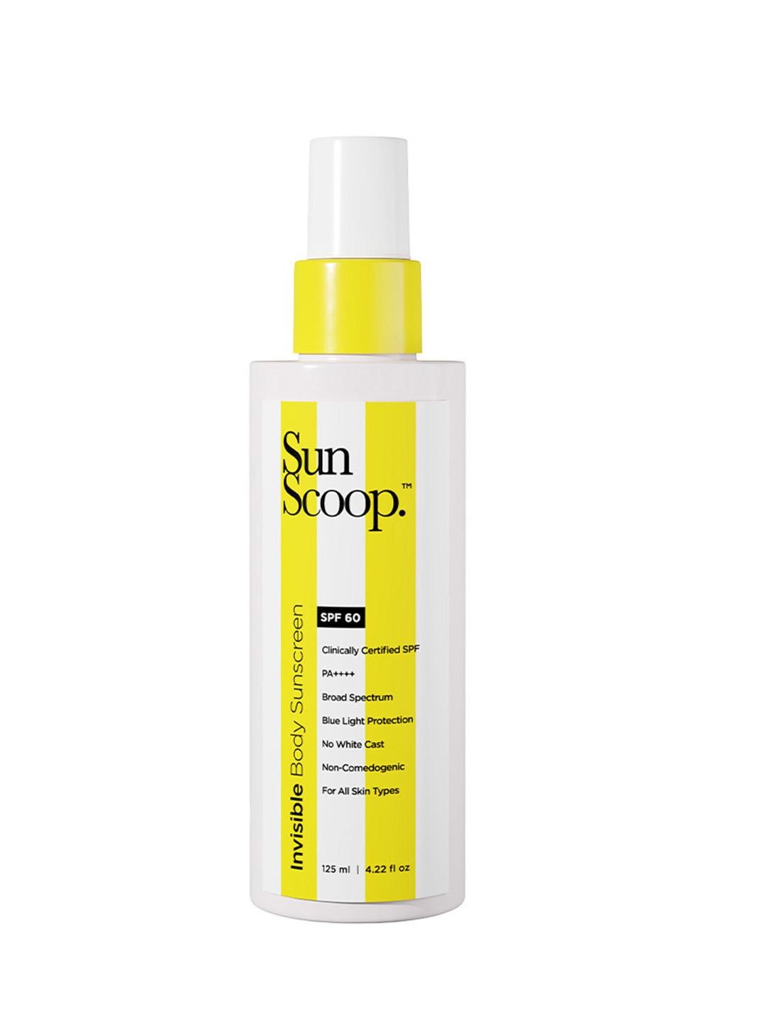 SunScoop SPF 60 Invisible Body Sunscreen 125ml Blue - Image 1