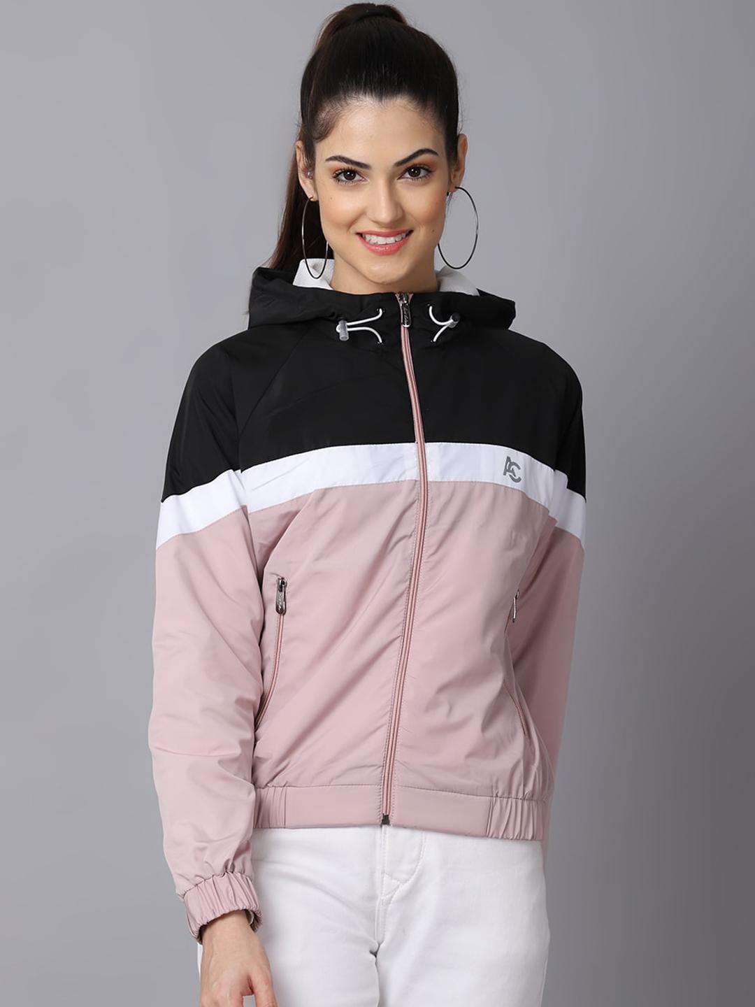 Buy ANTI CULTURE Women Windcheater Outdoor Sporty Jacket - Jackets