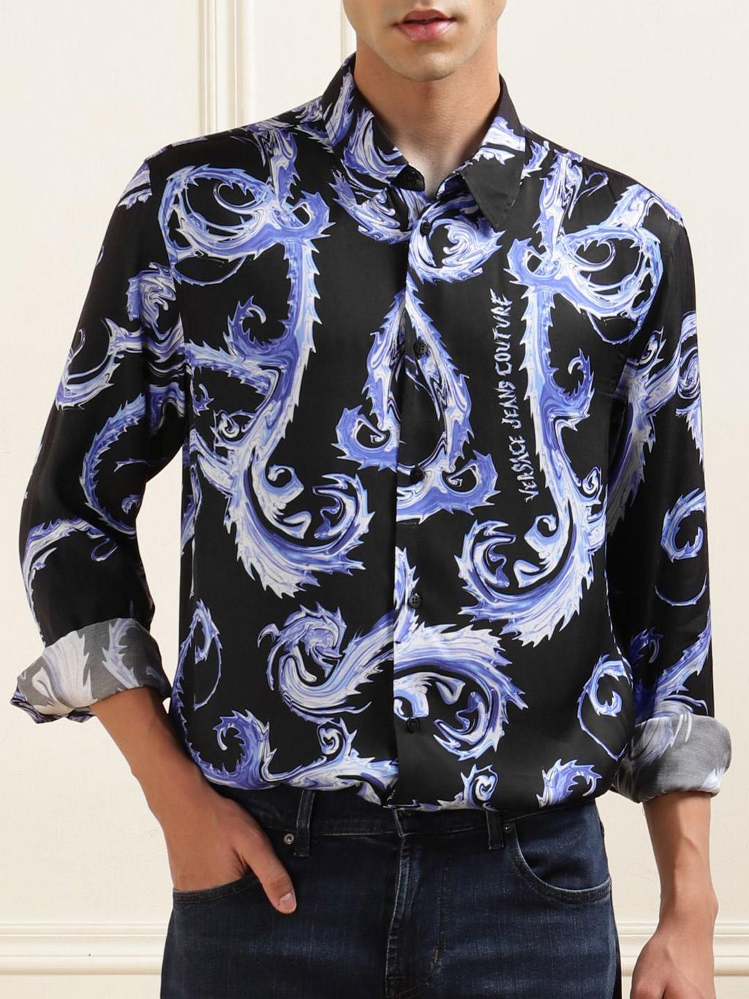 Mens Shirt Versace Paisley Shirt Philipp Plein Dandy Paisley-print