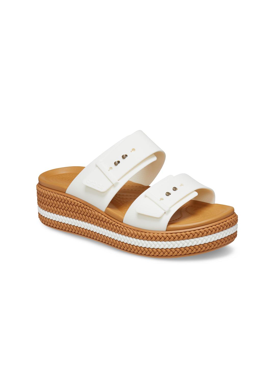 Buy Crocs Brooklyn Woven Buckle Sandal - Sandals for Women