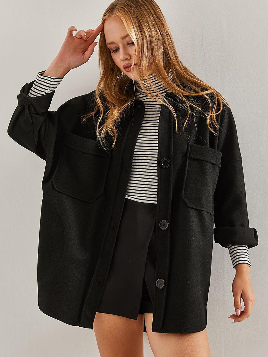 Buy BIANCO LUCCI Striped Spread Collar Long Sleeves Cotton