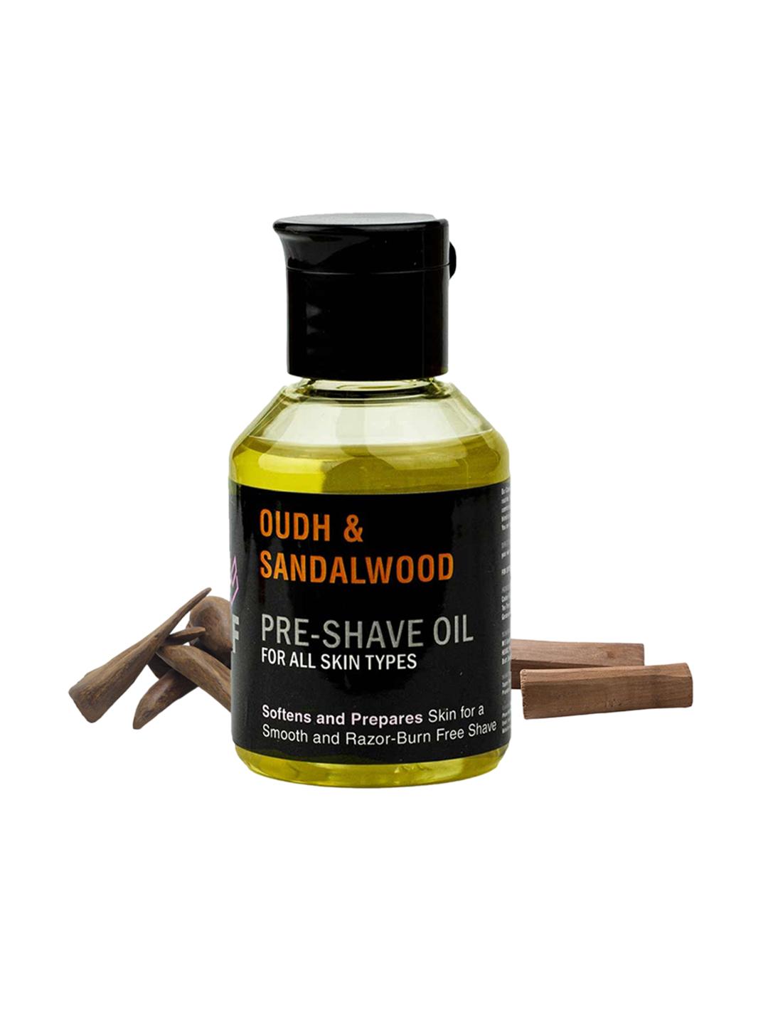 Buy PINK WOOLF Oudh Sandalwood Pre Shave Oil Provides Razor