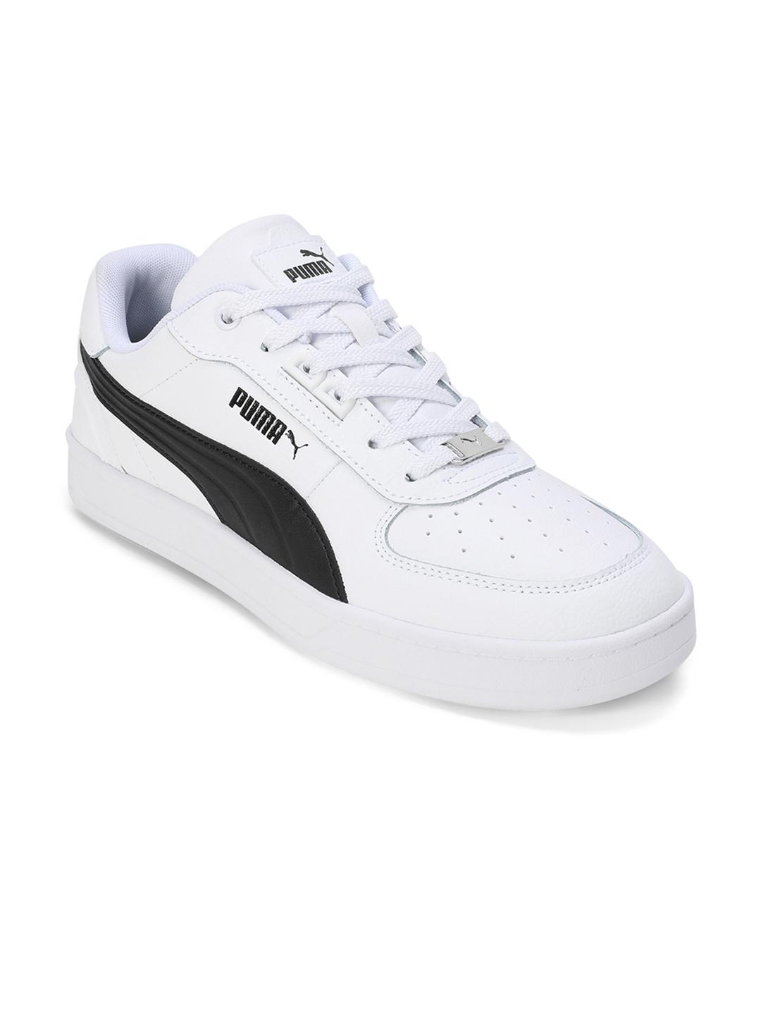 Buy Puma Unisex Caven 2.0 Lux Colourblocked Leather Sneakers