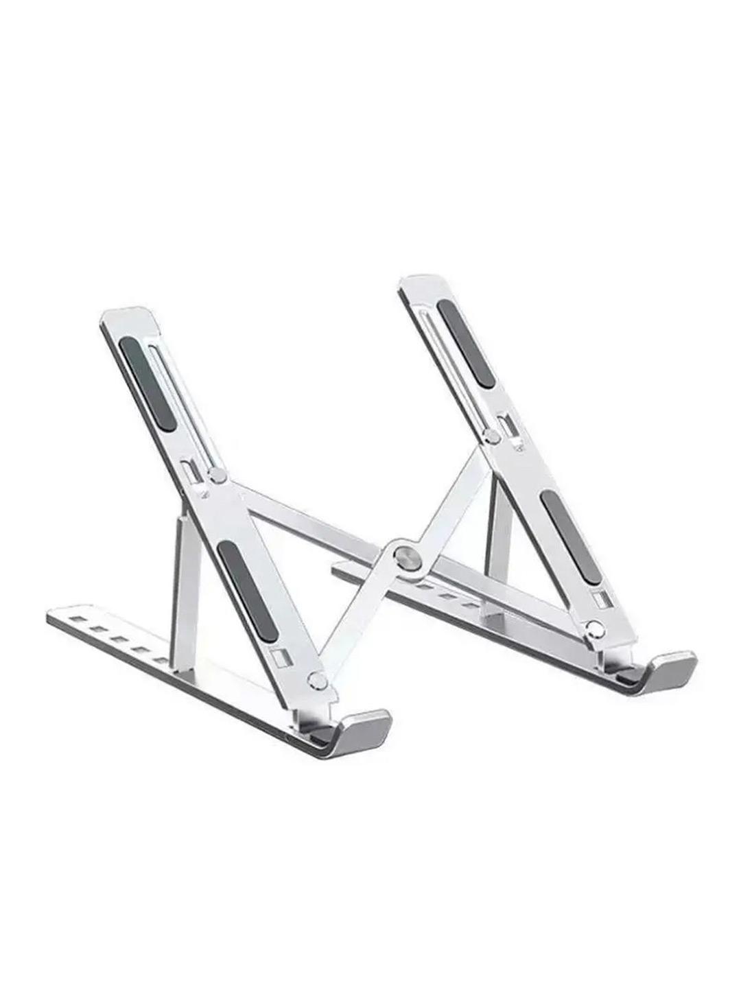 Adbeni Grey Foldable Portable Laptop Stand - Image 1