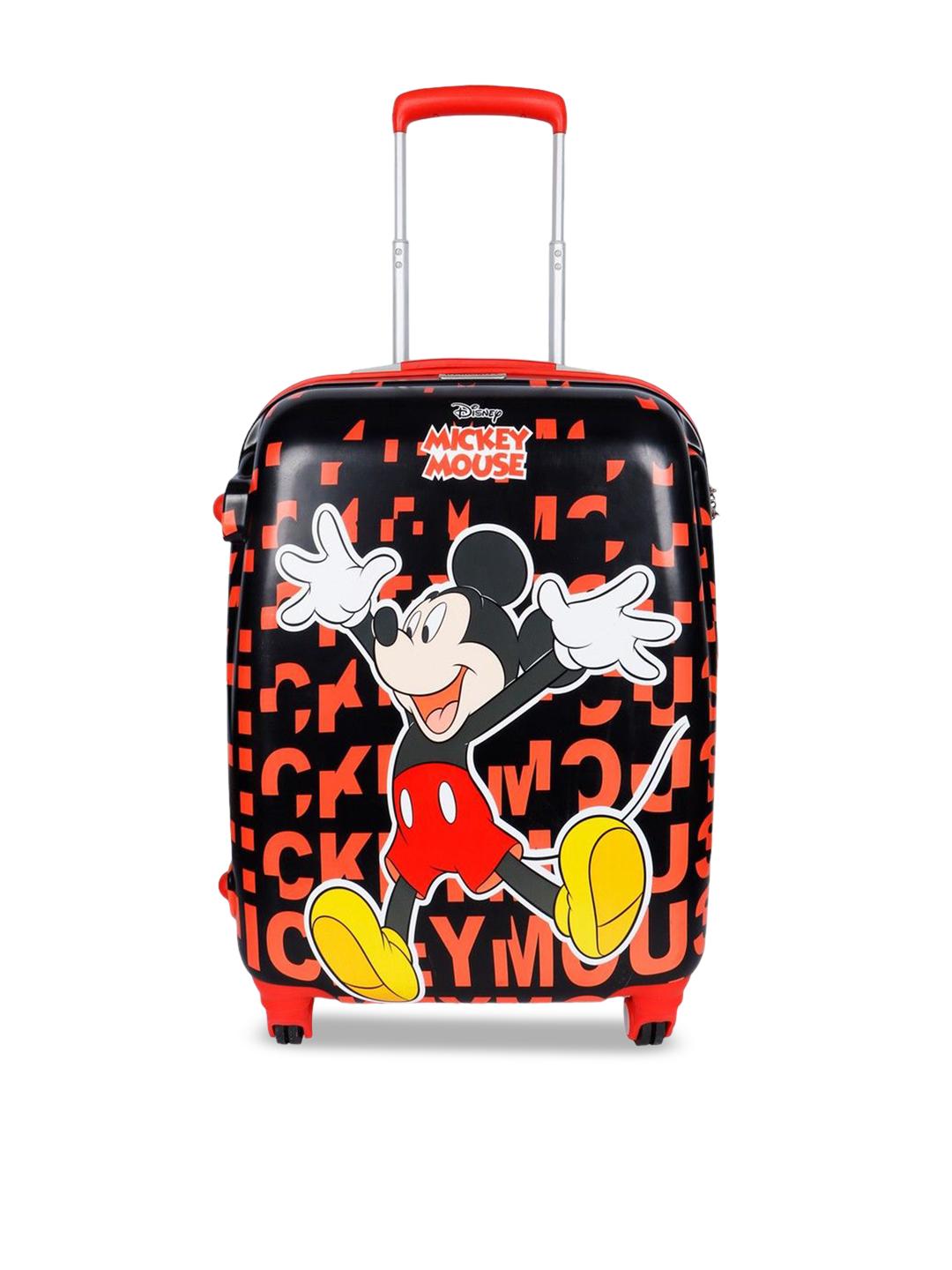 【Mickey】 Buy Priority Mickey Mouse Printed Hard-Sided Cabin Trolley