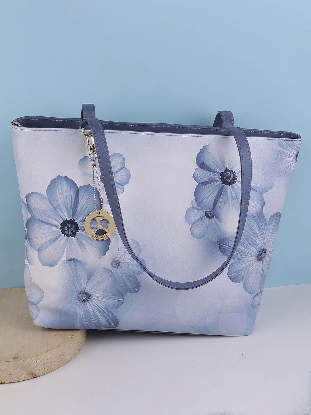 Buy Mochi Floral Structured Shoulder Bag with Applique - Handbags