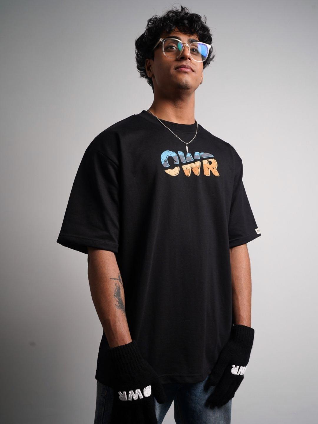 トップス 23SS/DRAPE SLEEVE T-SHIRT/38 Buy OWR Unisex Graphic Printed Drop-Shoulder Sleeves Relaxed Fit T