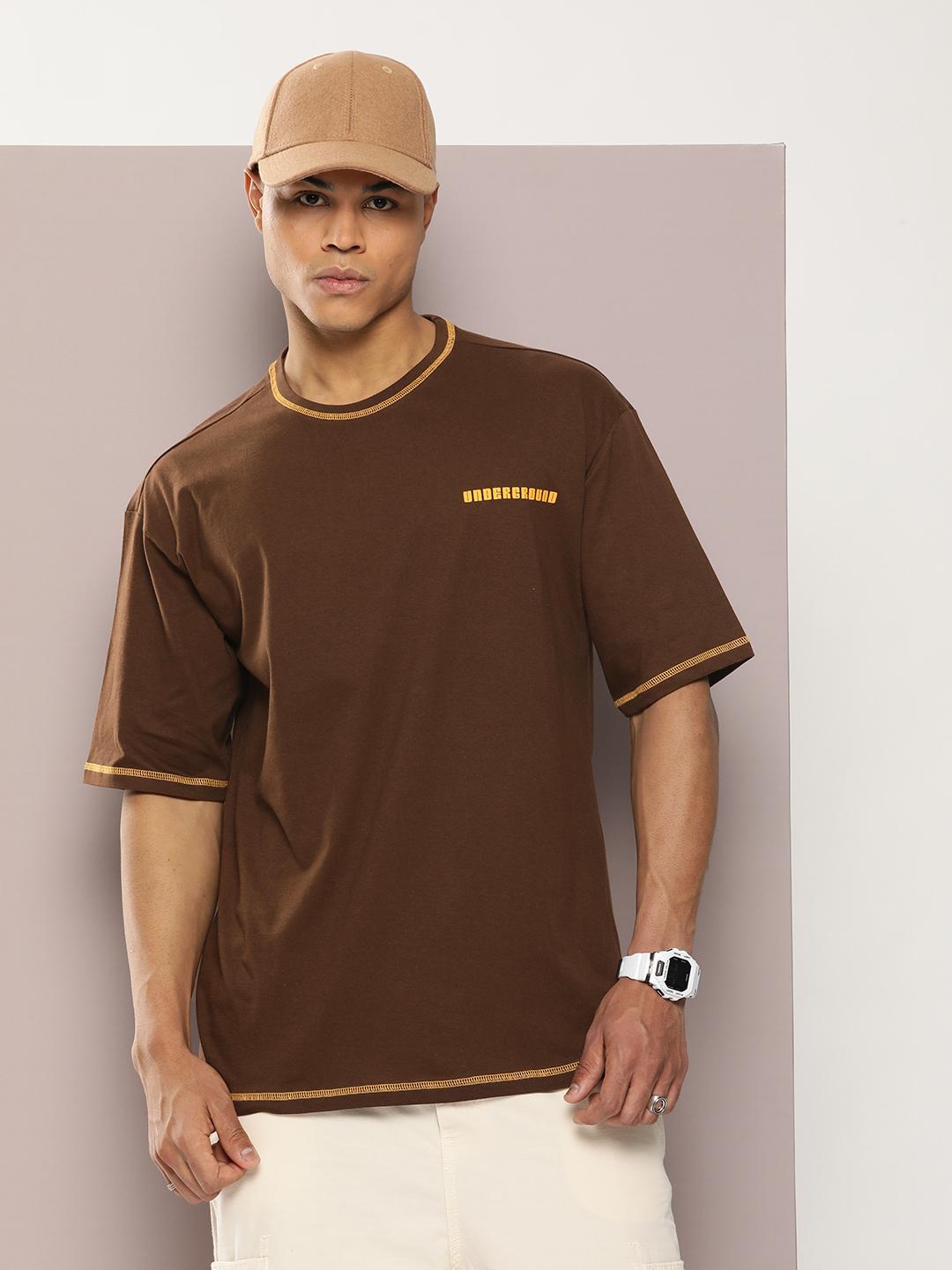 Buy Kook N Keech Drop-Shoulder Sleeves Oversized Pure Cotton T