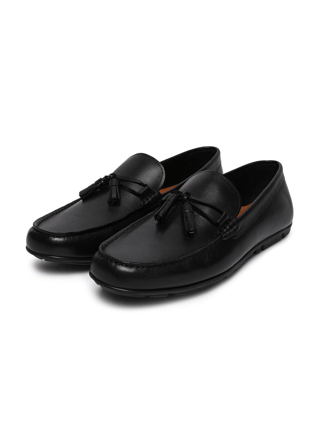 ALDO Men Round Toe Leather Loafers
