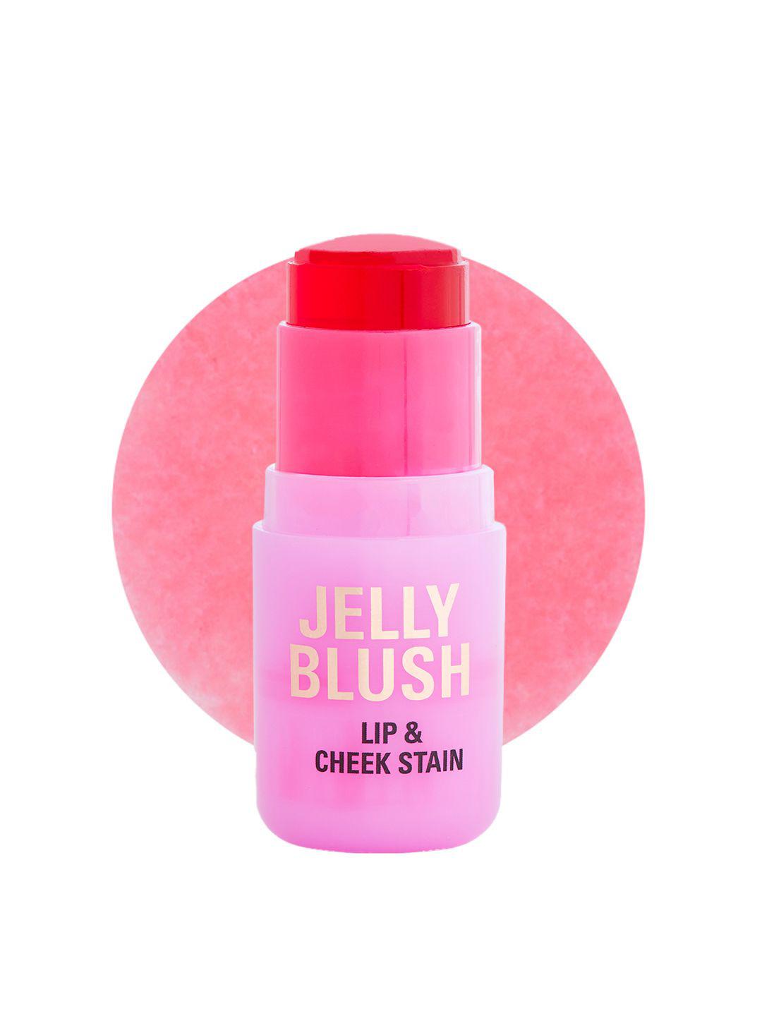 Buy Makeup Revolution London Jelly Blush Stick Lip & Cheek Stain- 5.5 g- Strawberry Pink - - Personal Care for Women