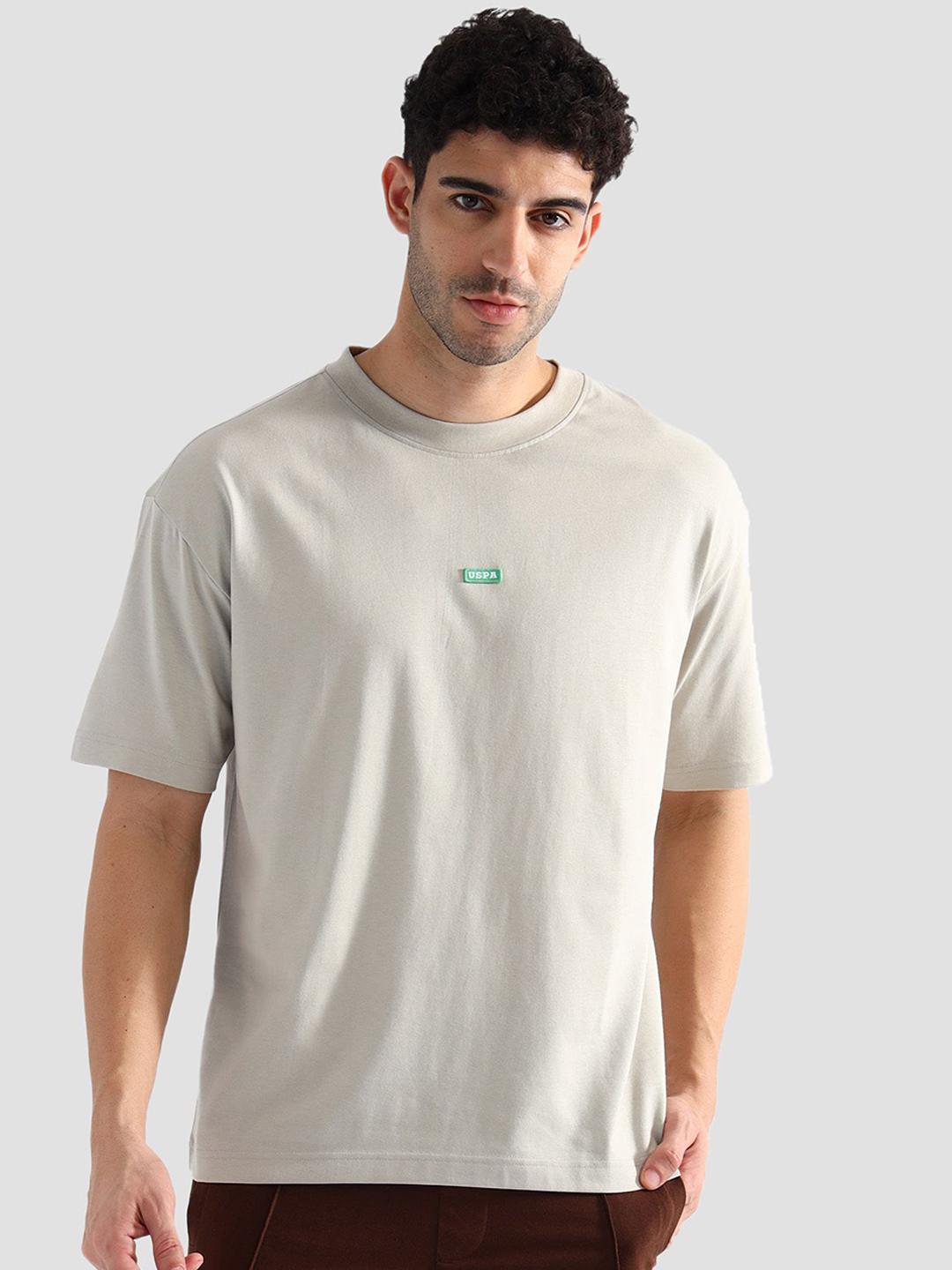 PRY Modal Cotton Layered U-neck T-shirt トップス