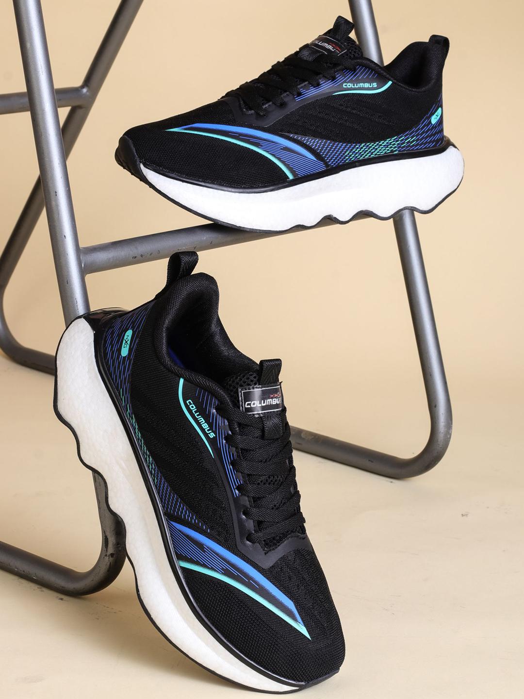 Buy Columbus Men Lace-Up Running Non-Marking Shoes Sports Shoes