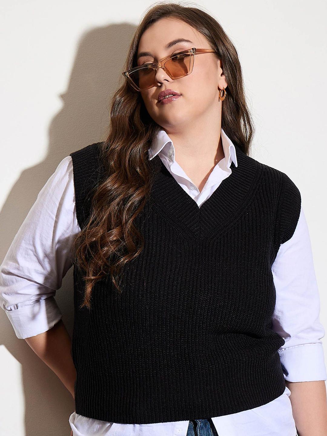 トップス COOTIE Rib Stitch V Neck Vest COOTIE / Hard Twisted V Neck Vest -Black COOTIE / Hard Twisted