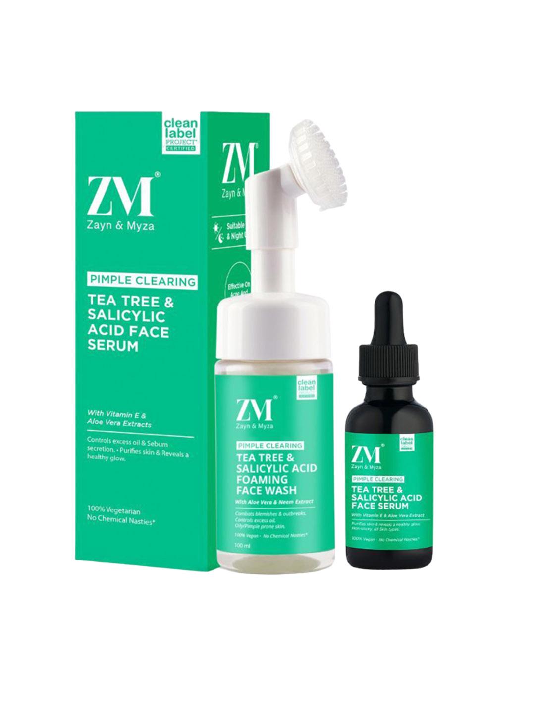 Buy ZM Zayn & Myza Set Of 2 Tea Tree Face Wash- 100 ml & Tea Tree