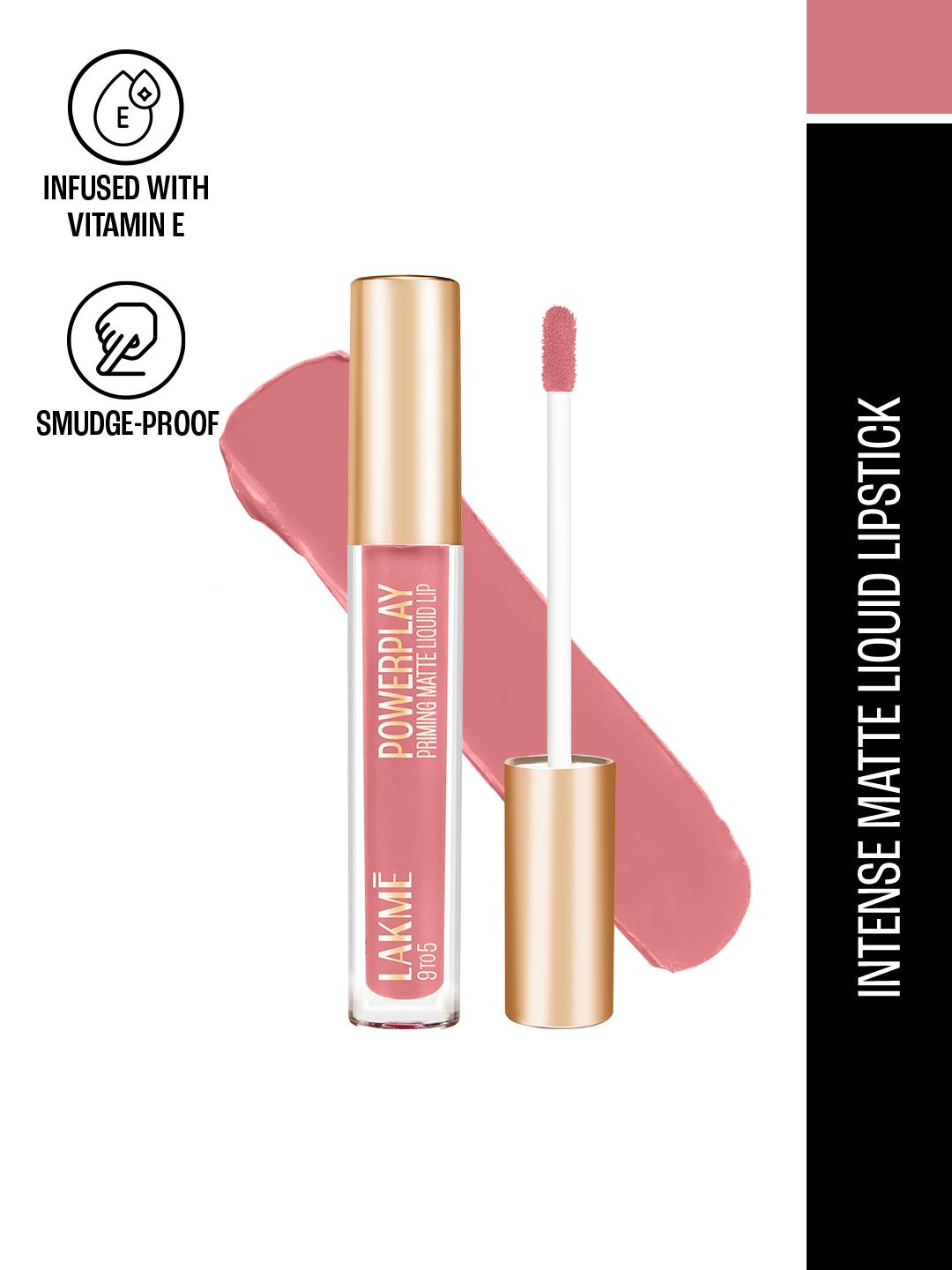 Buy Lakme 9to5 Primer + Matte Liquid Lip Color 4.2 ml - Spiced
