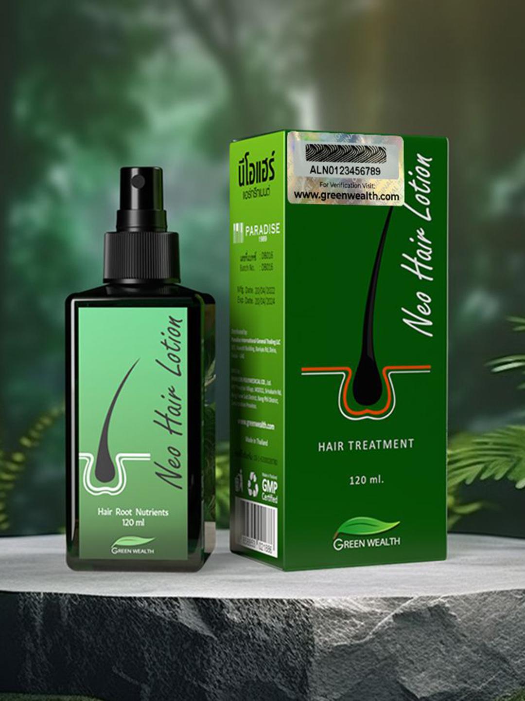 Buy Green Wealth Neo Hair Lotion - 120ml - Hair Serum for Men