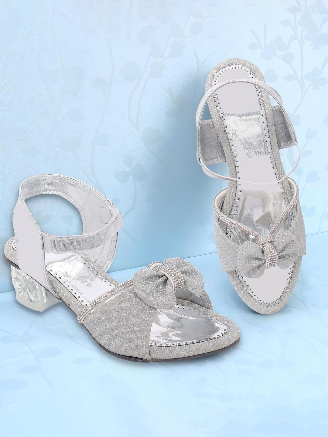 Buy BAESD Girls Embellished Block Heel Sandals Heels for Girls