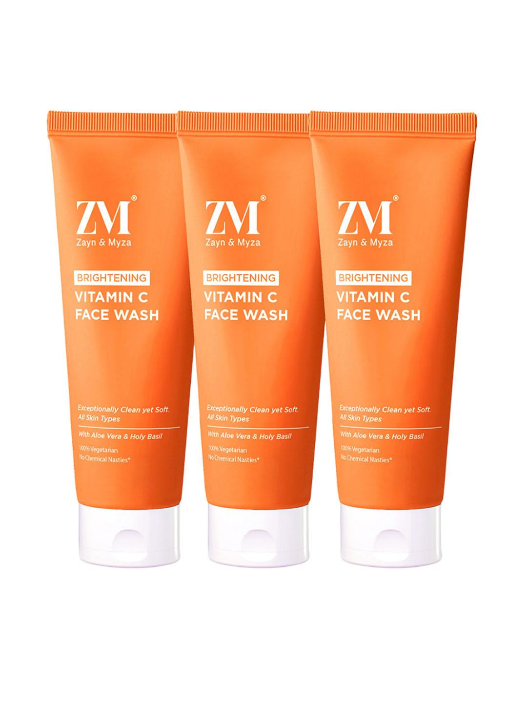 Buy ZM Zayn & Myza Set Of 3 Brightening Vitamin C Face Wash With