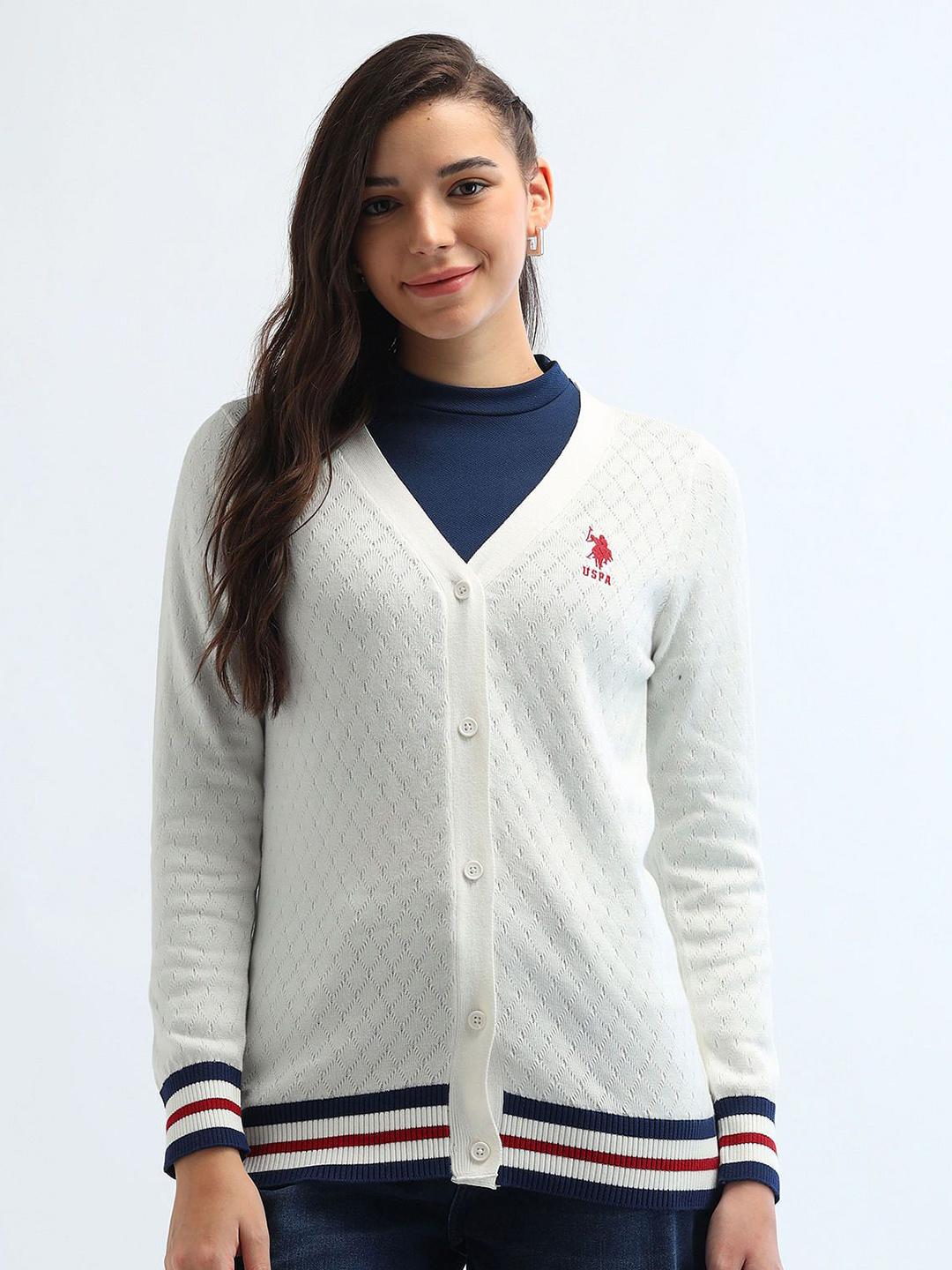 Buy Polo Women Cable Knit Cardigan Sweaters for Women