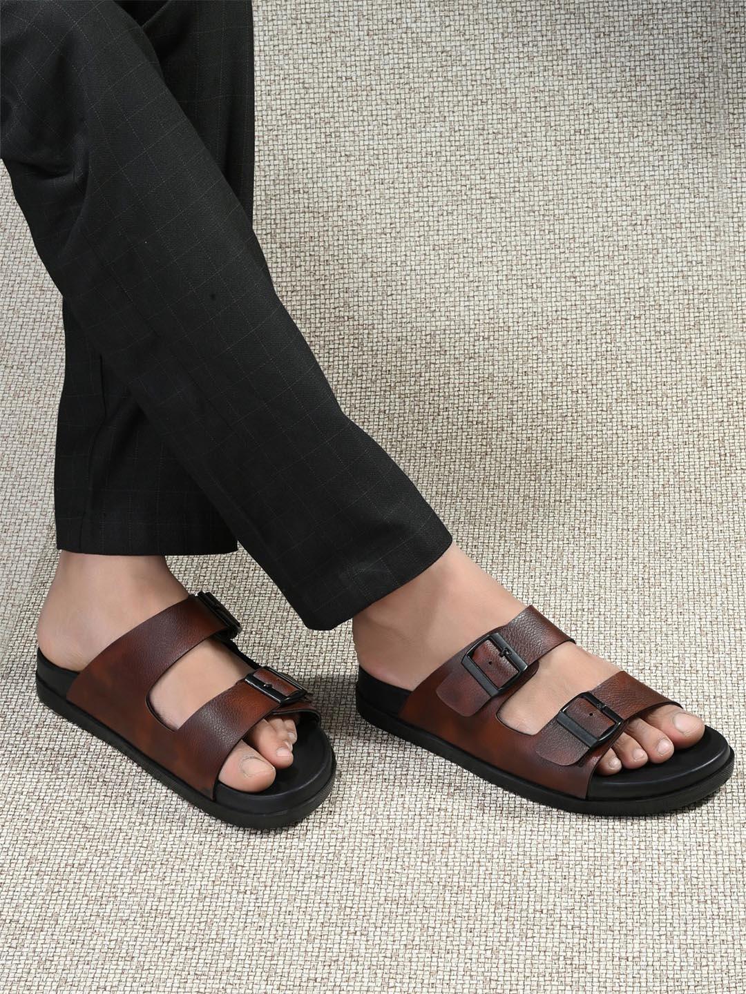 AfroJack Men PU Comfort Sandals - Image 1